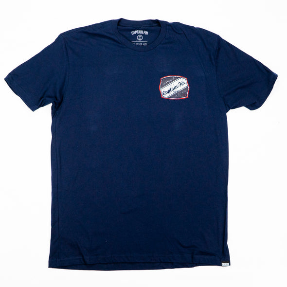 Captain Fin Brew Prem Tee - Outer Tribe