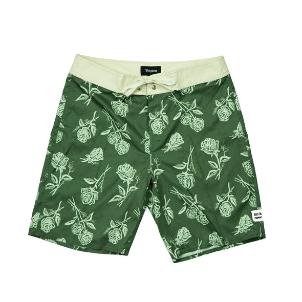 Brixton Forrest Green Barge Trunk - Outer Tribe
