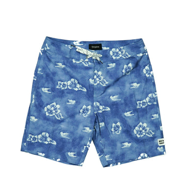 Brixton Royal White Barge Trunk Board Short - Outer Tribe