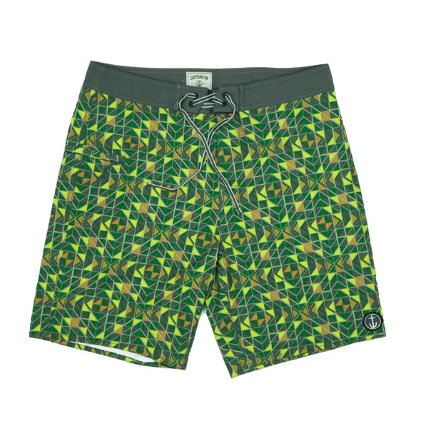 CAPTAIN FIN LABRYNTH BOARDSHORT - Outer Tribe