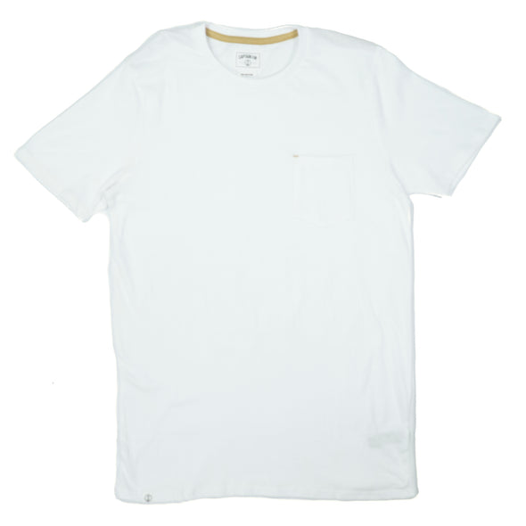 CAPTAIN FIN ALL PURPOSE WHT POCKET TEE - Outer Tribe