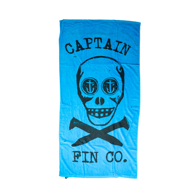 Captain Fin Death Anchor Towel