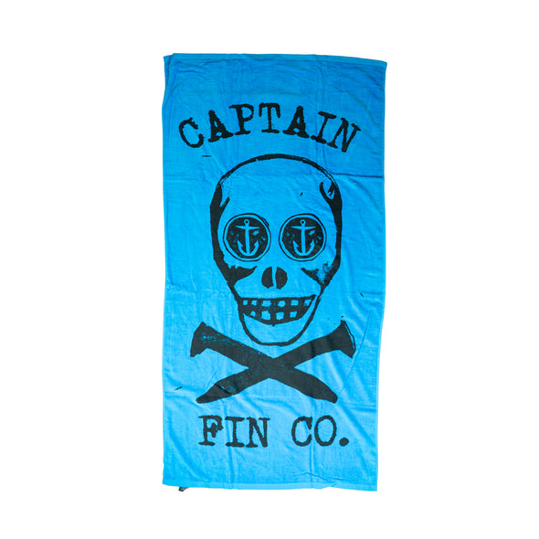 Captain Fin Death Anchor Towel